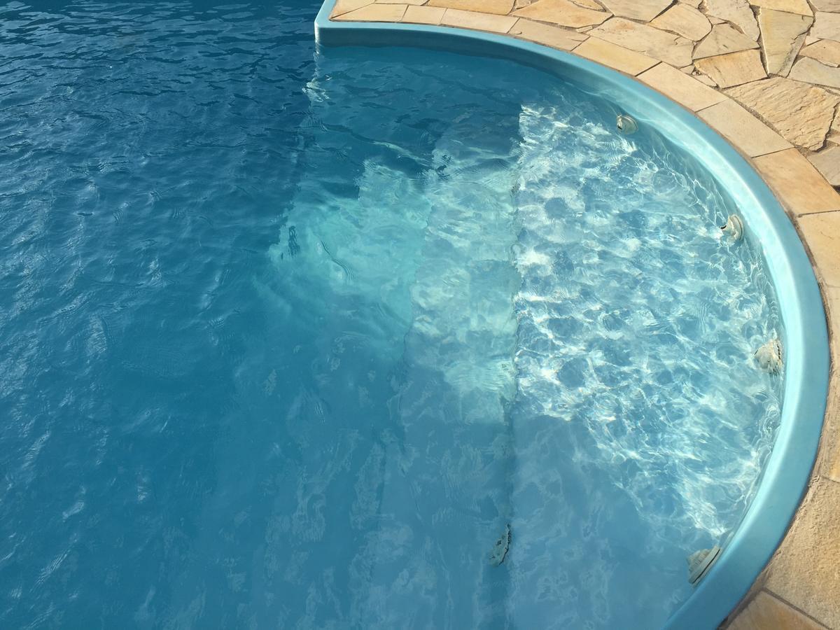Вілла Linda Chacara Com Piscina Атібая Екстер'єр фото